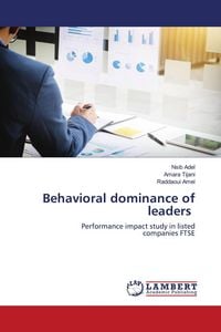 Produktbild: Behavioral dominance of leaders
