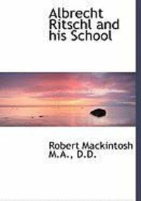 Produktbild: Albrecht Ritschl and His School