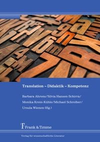 Produktbild: Translation &ndash; Didaktik &ndash; Kompetenz