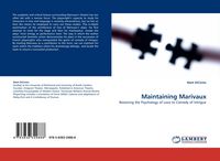 Produktbild: Maintaining Marivaux