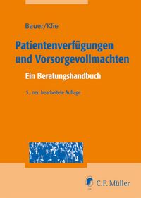 Produktbild: Patientenverf&uuml;gungen und Vorsorgevollmachten