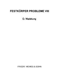 Produktbild: Festk&ouml;rper Probleme VIII