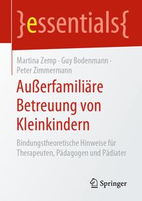 Produktbild: Au&szlig;erfamili&auml;re Betreuung von Kleinkindern