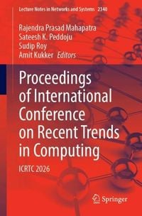 Produktbild: Proceedings of International Conference on Recent Trends in Computing