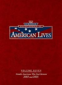 Produktbild: The Scribner Encyclopedia of American Lives