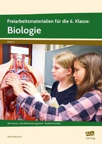 Produktbild: Freiarbeitsmaterialien f. d. 6. Klasse: Biologie