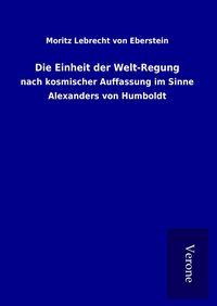 Produktbild: Die Einheit der Welt-Regung