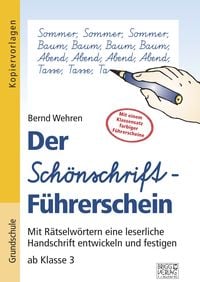 Produktbild: Der Sch&ouml;nschrift-F&uuml;hrerschein