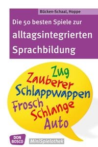 Produktbild: Die 50 besten Spiele zur alltagsintergrierten Sprachbildung - eBook