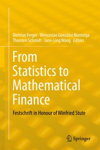 Produktbild: From Statistics to Mathematical Finance