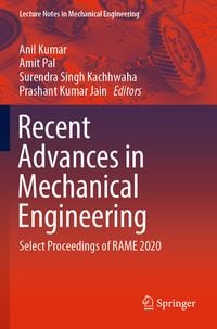 Produktbild: Recent Advances in Mechanical Engineering