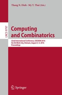 Produktbild: Computing and Combinatorics