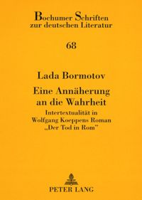 Produktbild: Eine Ann&auml;herung an die Wahrheit