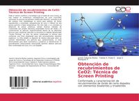 Produktbild: Obtenci&oacute;n de recubrimientos de CeO2: T&eacute;cnica de Screen Printing