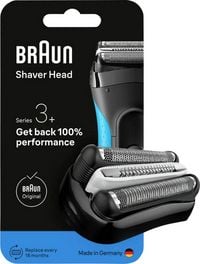Produktbild: Braun Scherkopf Edelstahl, Schwarz 1St.