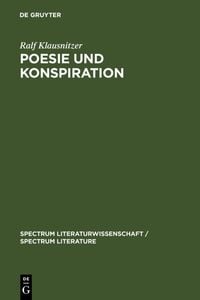 Produktbild: Poesie und Konspiration