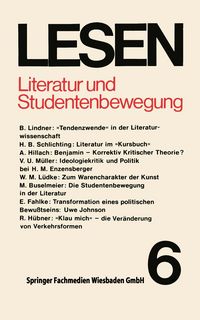 Produktbild: Literatur und Studentenbewegung
