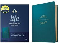 Produktbild: KJV Life Application Study Bible, Third Edition, Large Print (Leatherlike, Teal Blue, Red Letter)