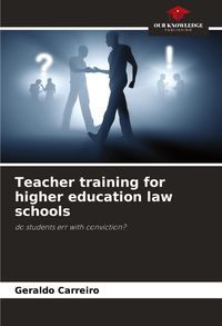 Produktbild: Teacher training for higher education law schools