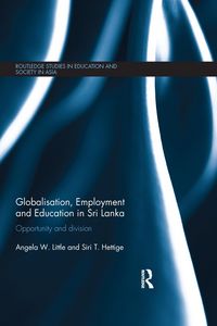 Produktbild: Globalisation, Employment and Education in Sri Lanka