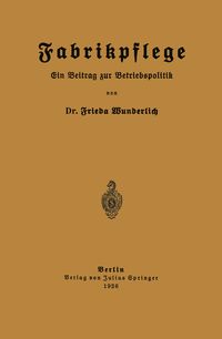 Produktbild: Fabrikpflege