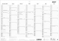 Produktbild: Black&White Tafelkalender A4 2027