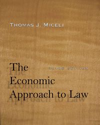 Produktbild: The Economic Approach to Law, Third Edition