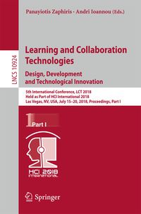 Produktbild: Learning and Collaboration Technologies. Design, Development and Technological Innovation