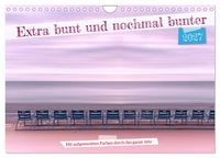 Produktbild: Extra bunt und nochmal bunter (Wandkalender 2027 DIN A4 quer), CALVENDO Monatskalender