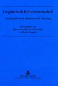 Produktbild: Linguistik als Kulturwissenschaft