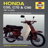 Produktbild: Honda C50, C70 & C90 (67 - 03) Haynes Repair Manual