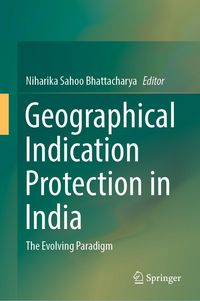 Produktbild: Geographical Indication Protection in India