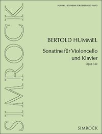 Produktbild: Sonatine f&uuml;r Violoncello und Klavier