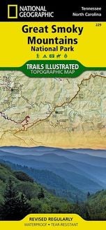Produktbild: Great Smoky Mountains National Park Map