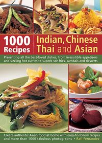 Produktbild: 1000 Recipes: Indian, Chinese, Thai and Asian
