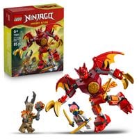 Produktbild: LEGO NINJAGO 71851 Kais Drachen-Mech Battle Set, Spielzeug mit 3 Figuren