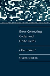 Produktbild: Error-Correcting Codes and Finite Fields