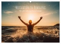 Produktbild: Motivation in Bewegung - Ein Jahr voller sportlicher Energie (Wandkalender 2026 DIN A2 quer), CALVENDO Monatskalender