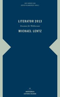 Produktbild: Literator 2013: Michael Lentz