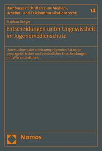 Produktbild: Entscheidungen unter Ungewissheit im Jugendmedienschutz