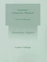 Produktbild: Elem Algebra Sg/e