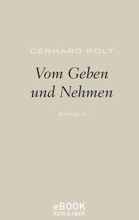 Produktbild: Vom Geben und Nehmen