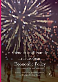 Produktbild: Gender and Family in European Economic Policy
