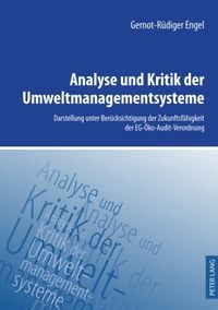 Produktbild: Analyse und Kritik der Umweltmanagementsysteme