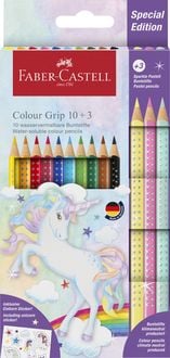 Produktbild: Faber-Castell Buntstifte Colour Grip Einhorn 10+3