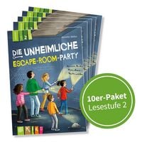Produktbild: 10er Paket: Die unheimliche Escape-Room-Party &ndash; Lesestufe 2