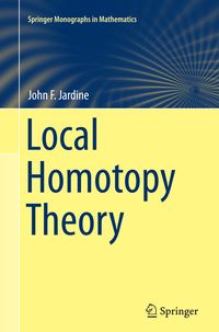 Produktbild: Local Homotopy Theory
