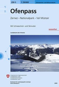 Bild vom Artikel Swisstopo 1 : 50 000 Ofenpass Ski vom Autor Bundesamt für Landestopografie swisstopo