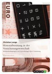 Produktbild: Honorarberatung in der Versicherungswirtschaft