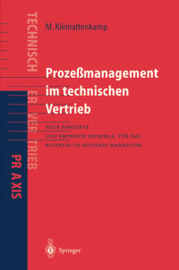 Produktbild: Proze&szlig;management im Technischen Vertrieb